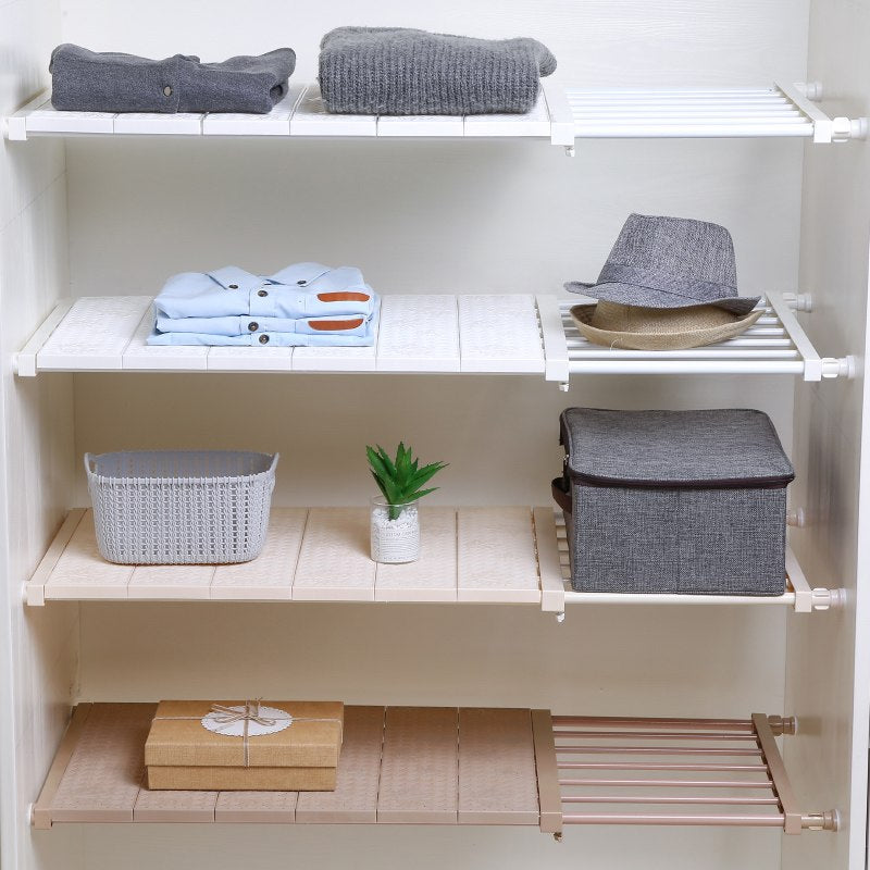Expandable Closet Shelf Adjustable Shelf dividers Closet